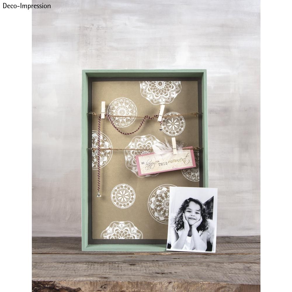 Mandala de stencil de serigrafia - Rayher 45092000