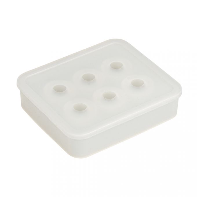 Rayher - Grânulos de molde de fundição de silicone 6 moldes: 16 mm ø