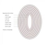 Sizzix 657563 - Set Ornamentos Ovais 7 Pc - Metal Die Cut