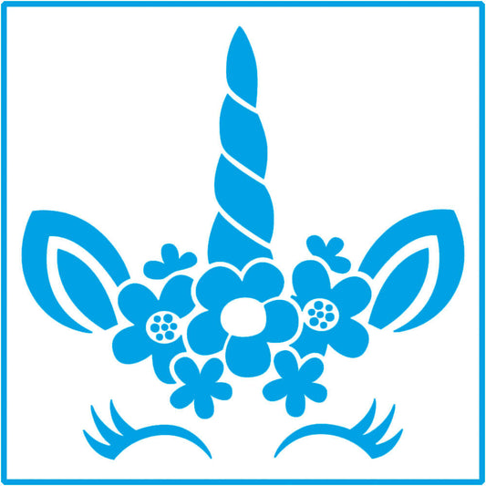 STA-125 – Stencil Litoarte – Unicórnio