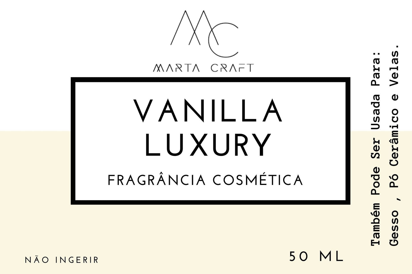 Essência aromática concentrada - Vanilla Luxury