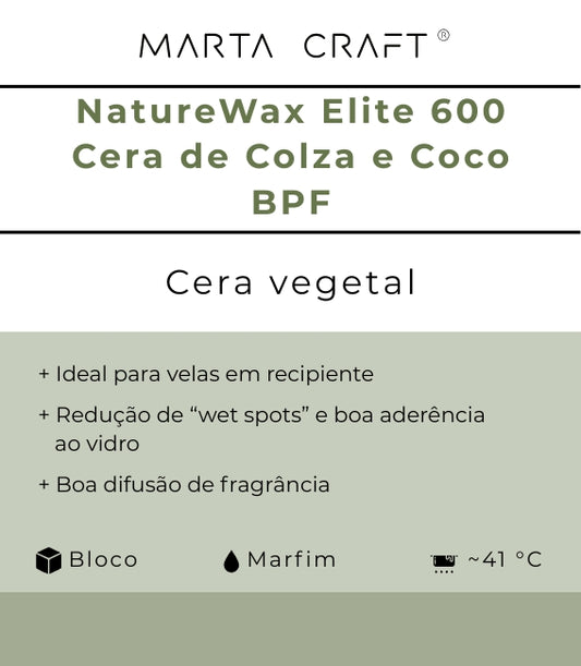 NatureWax Elite 600™ | BPF 30-45 ºC | Bloco