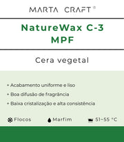 Cera de Soja NatureWax C-3™ | Recipientes | BPF 51-55 ºC