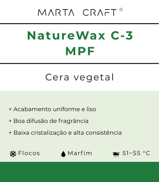 Cera de Soja NatureWax C-3™ | Recipientes | BPF 51-55 ºC