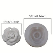 F026MS -  Molde de Silicone Camélia com Design de Furo