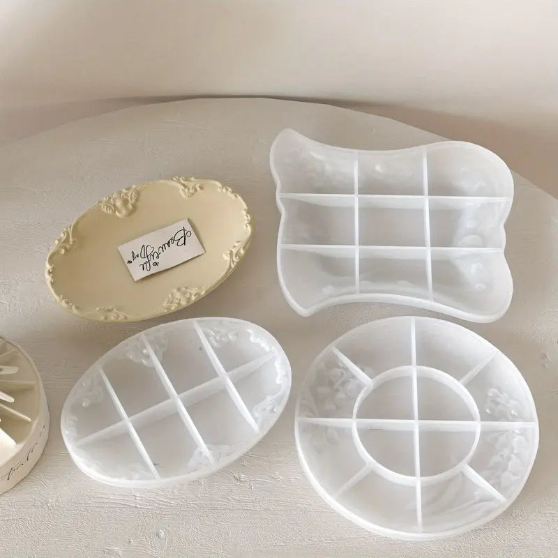 BP094MS - Molde Silicone Forma Europeia para Bandeja