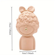 BP098MS - Molde Silicone Estátua Menina Abstrata