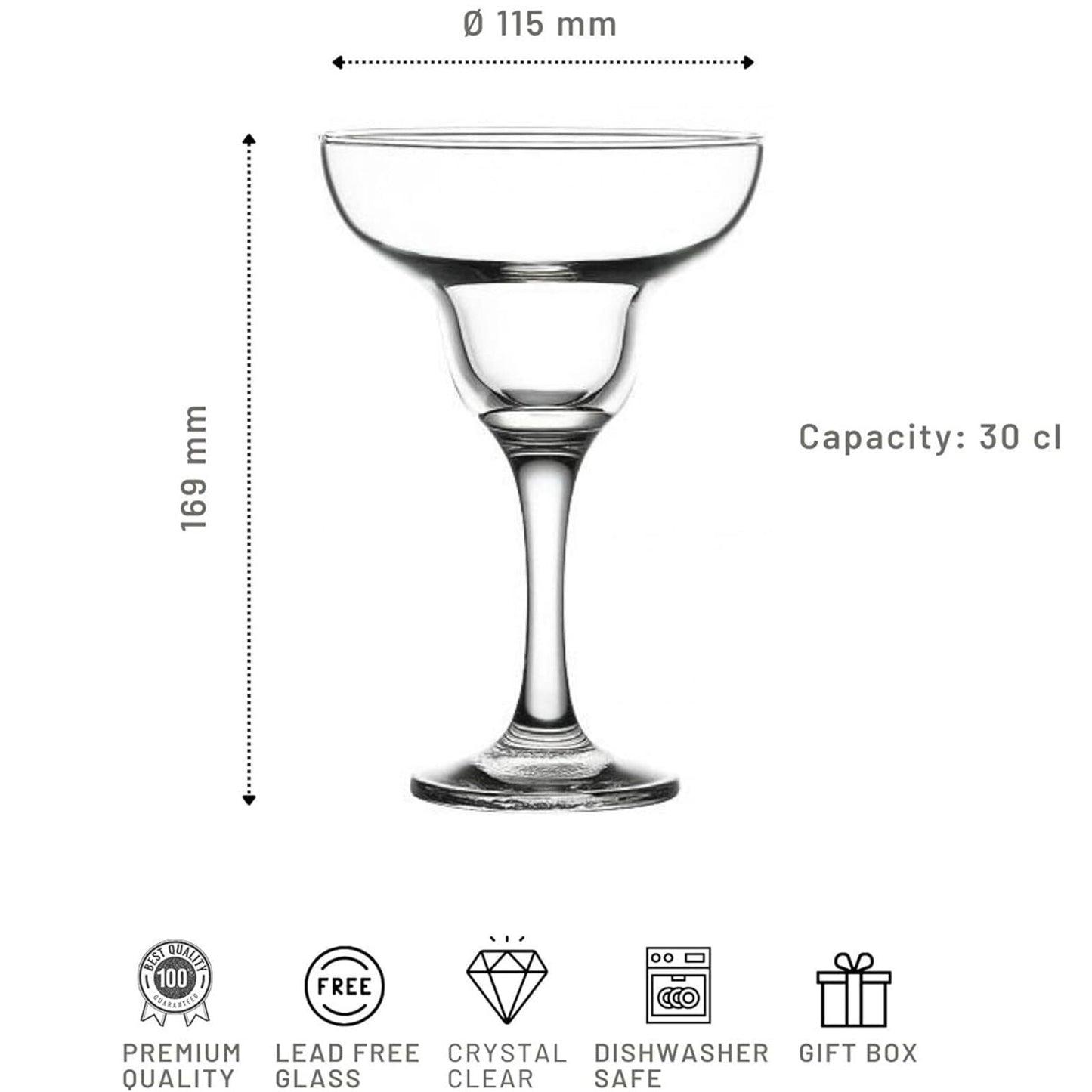 Taça Capri 300 ml – Pack de 2 Unidades