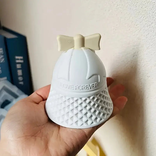 NA078MS - Forma de Silicone Epoxi - Caixa armazenamento Design de Sino