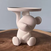 AN124MS- Molde de Silicone  Urso 3 D com Bandeja