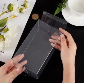 Caixa de acetato 8x8x12 cm–(pack 3 unid)