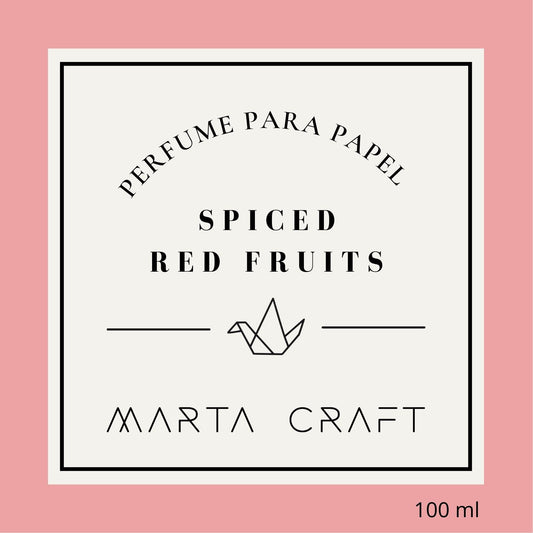 RV Perfume para Papel - SPICED RED FRUITS - 100 mL