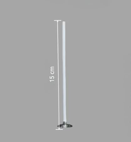 Pavio de Algodão Encerado com Base Metálica – Pack 20 unidades