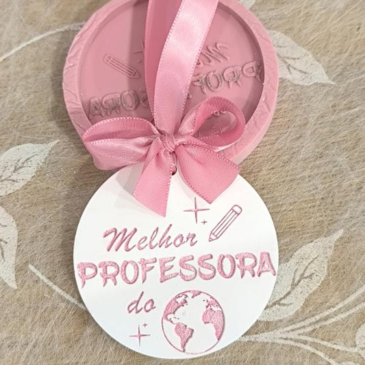 MF049MS -Molde em silicone -Melhor Professora…