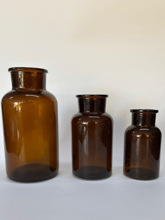 Frasco Vidro Âmbar Difusor 125mL/250mL/500mL