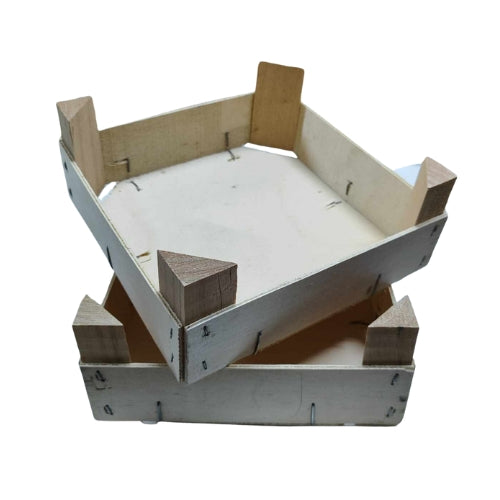 RV Caixa de madeiro cx da fruta 20 x 20 cm