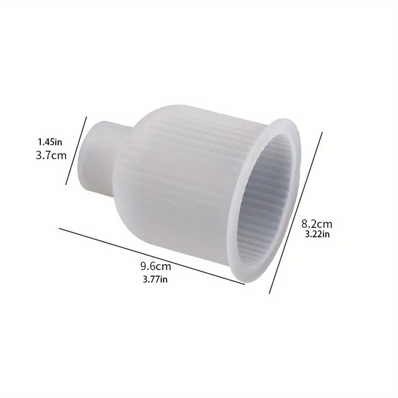 BP102MS - Molde de silicone Jarra listada/ lisa - escolher