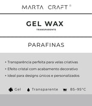 GelWax - Parafina em Gel Transparente