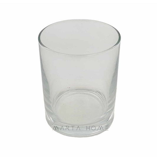 Copo de Vidro Barley para Vela 250mL - Transparente