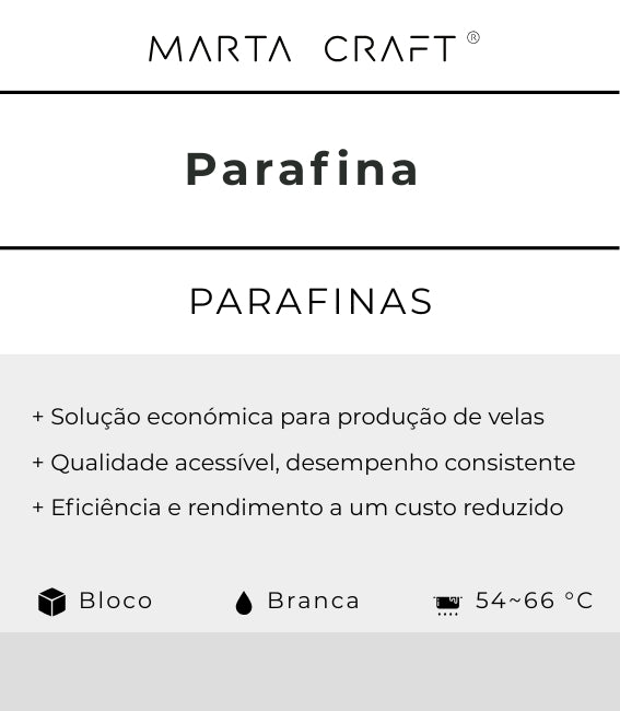 ♡ 22 - Parafina Branca | Bloco