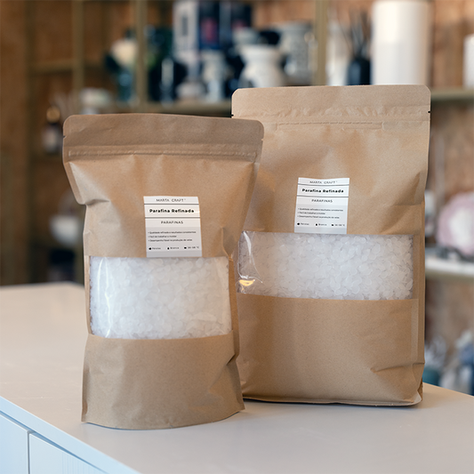 ♡ 23 - Parafina Refinada Branca | Pérolas