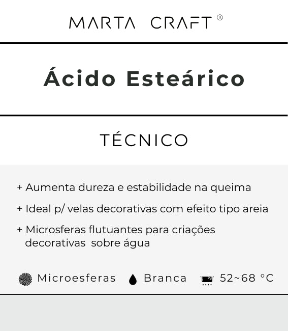 Ácido Esteárico Vegetal | Tefacid Shea 68