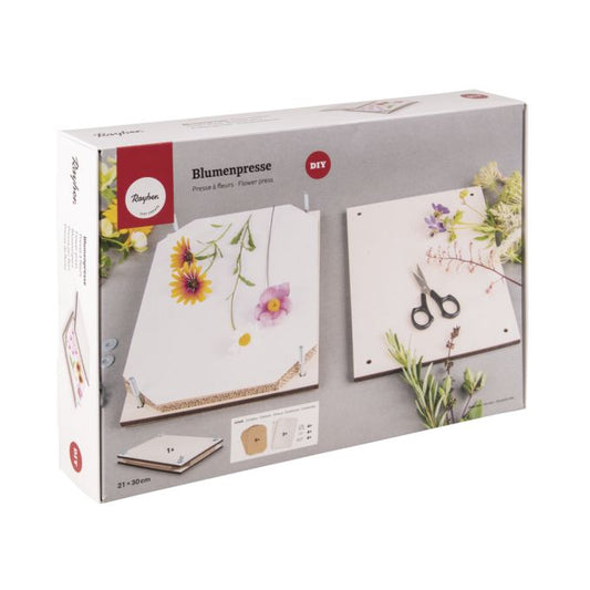 RV RAYHER- prensa de flores, FSC Mix Credit 21x30cm