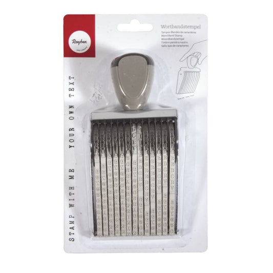 Carimbo, Selo de fita de palavra