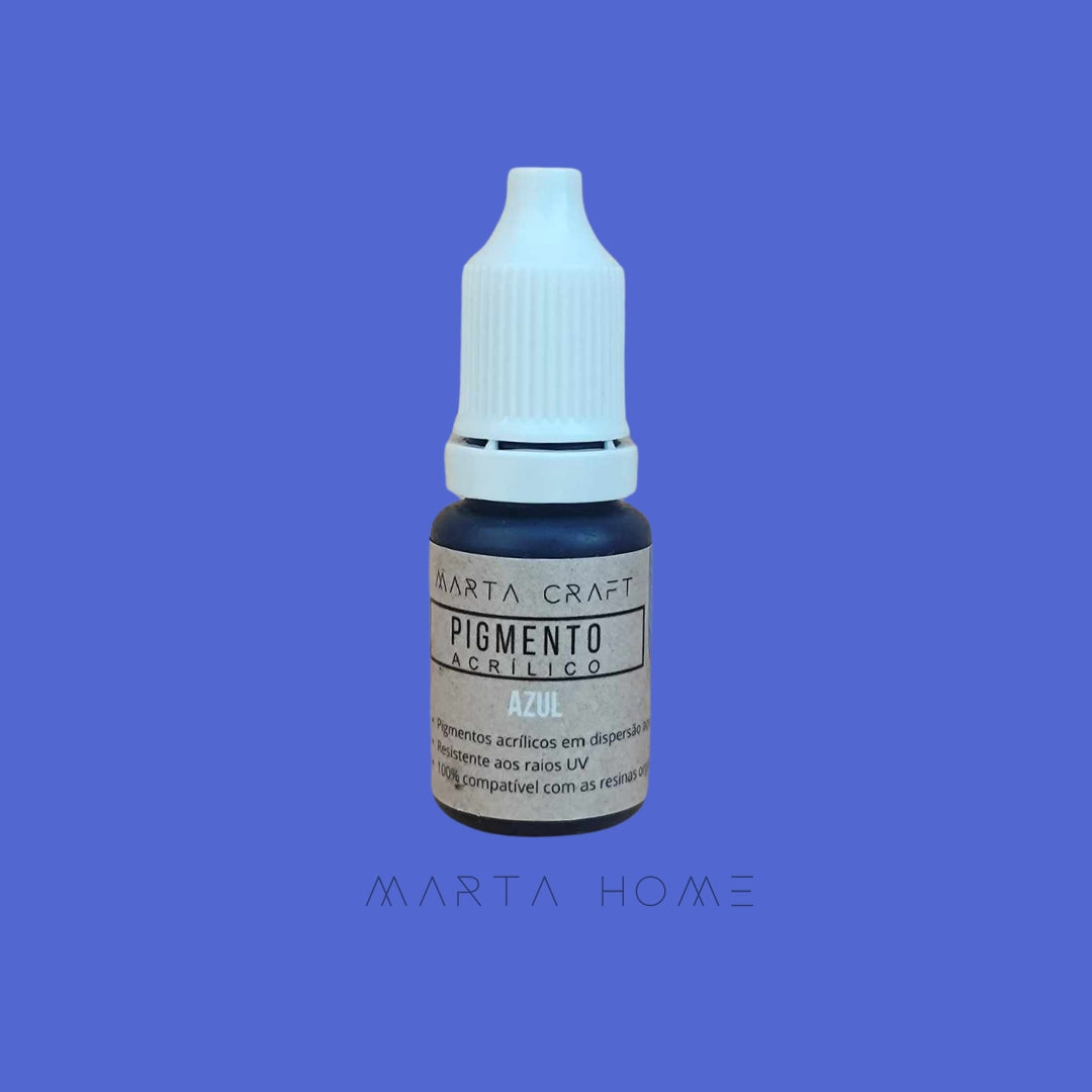 Pigmentos Acrilicos Resina Orgânica 10 mL