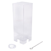 Rayher 3118200 .  Molde de vela Pilar quadrado acrílico para fazer velas
