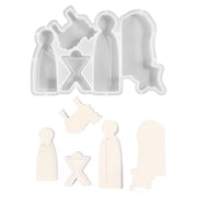 NA121MS - Molde de Silicone Presépio