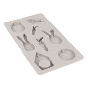 Rayher - Molde de Silicone Feliz Primavera 14,5x26x1cm, 8 formas, caixa 1 peça