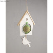 Rayher -Molde de Silicone Casa de Passarinho + Pássaro 14,5x26x2cm, 2 formas, caixa 1 peça