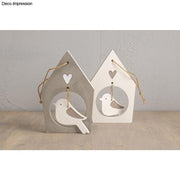 Rayher -Molde de Silicone Casa de Passarinho + Pássaro 14,5x26x2cm, 2 formas, caixa 1 peça