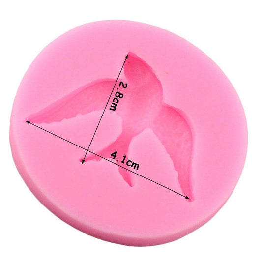 AN024MS - Molde Pássaro Andorinha mini