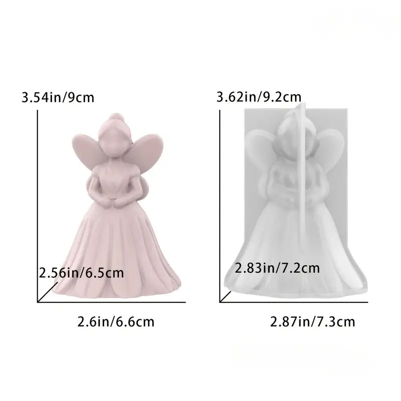 NA055MS -  Molde Fada Anjo 3D