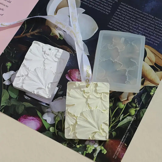 MF092MS -  Molde flor Ginkgo Biloba Para Fragrância Difusor