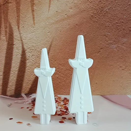 NA024MS- 2 Pai Natal minimalista Molde