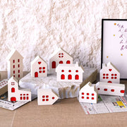 NA137MS- Molde em silicone -  Natal  Mini Casa  Conectados em Estilo Europeu