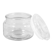 | Pote de armazenamento com tampa de vidro, 7.5 cm ø10cm, 320 ml