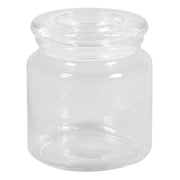 | Pote de armazenamento com tampa de vidro, 10.5cm ø10cm, 580 ml