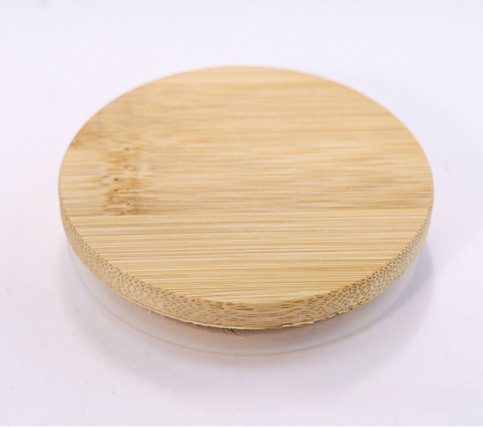 | Tampa de Madeira de Bambu com Anéis de Vedação de Silicone para Frascos 50cL