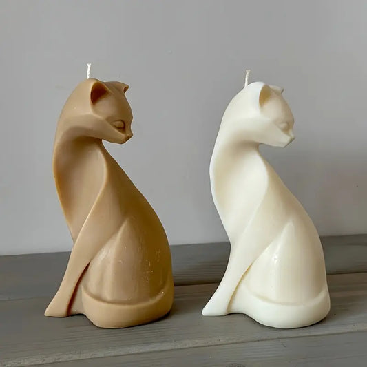 AN030MS -Gato 3D - Molde de Silicone