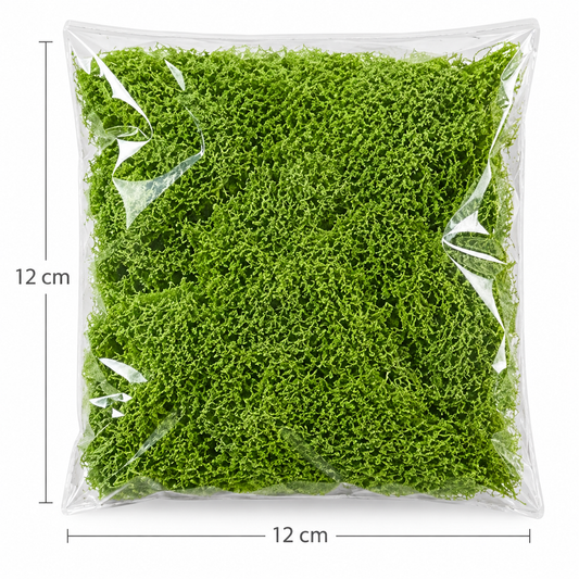 Musgo Artificial Verde para Decoração