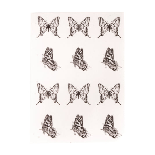 Filme de transferência Borboletas - RAYHER - velas