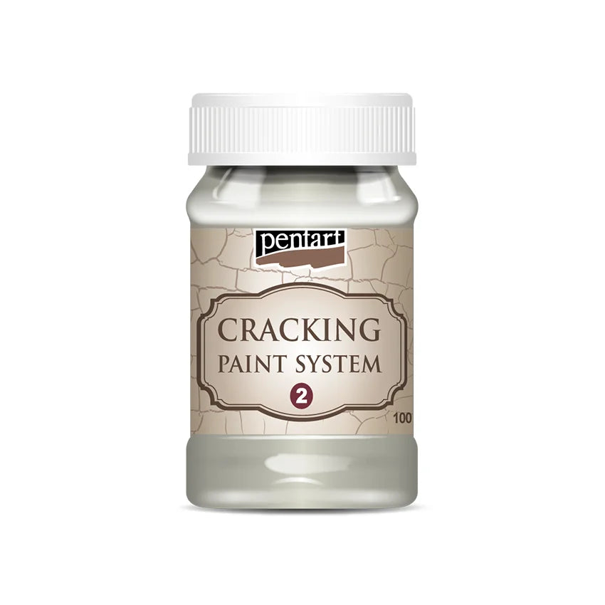 Pentart Cracking paint system - COMPONENTE 2 - escolha de cores