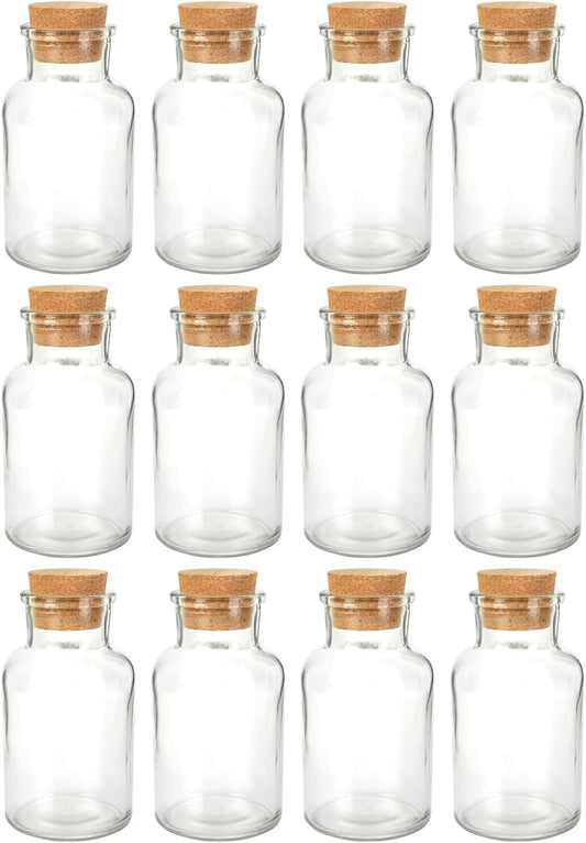 | Frasco Vidro Garrafa Valhada 250mL + Tampa Cortiça