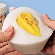 Silicone líquido para moldes - Cor: Branca - 6 Horas - 1 Kg / 500 gr