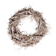 Coroa de Salgueiro, Branco, ø 40CM