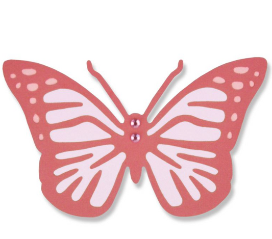 Cortante Sizzix Thinlits Borboleta Vintage
